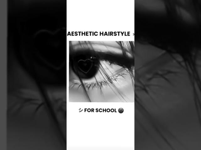 asthetic hairstyle for college/ school creds to pinky clouds ( not my vid)