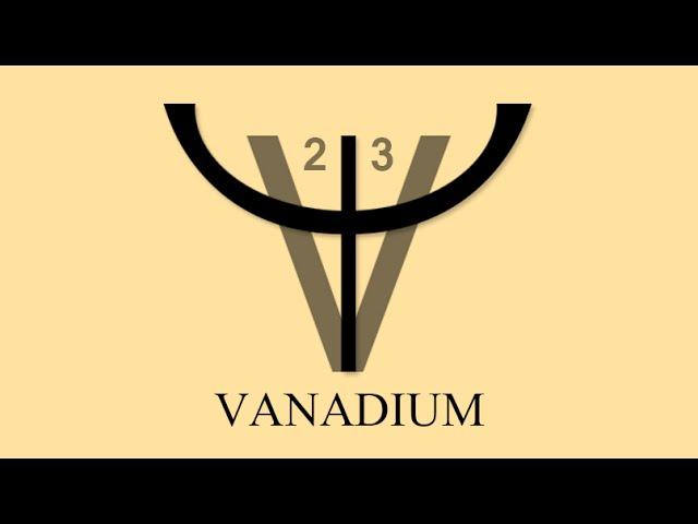 Vanadium 23 - Crystals