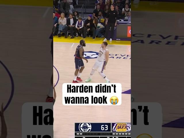 James Harden knew this Luka 3 was good 