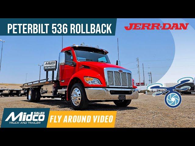 Peterbilt 536 Jerr-Dan Rollback Tow Truck @JerrdanCorp