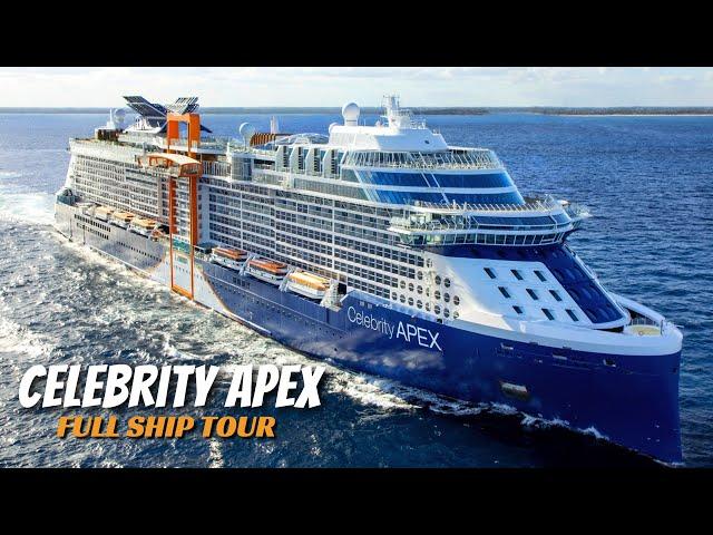 Celebrity Apex Full Walkthrough Ship Tour & Review 4K | All Spaces Toured & Explained!