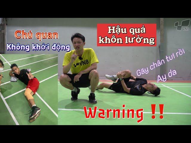 Các bài tập KHỞI ĐỘNG TRONG CẦU LÔNG giúp hạn chế CHẤN THƯƠNG !!!