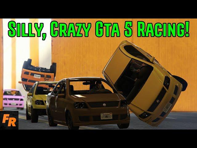 Silly And Crazy Racing On Gta 5 Live!