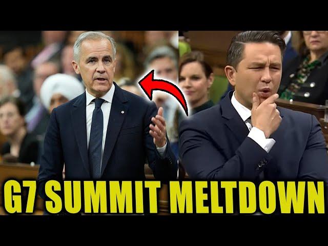  Mark Carney MELTDOWN At G7 Summit Question Period  | June 17 , 2025