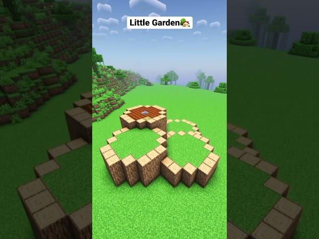 Minecraft Little Garden #minecraft #minecraftbuilds #minecrafttutorial #viral