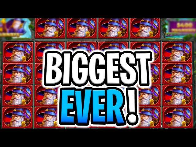 MY GREATEST WIN EVER ON POWER OF MERLIN MEGAWAYS SLOT!