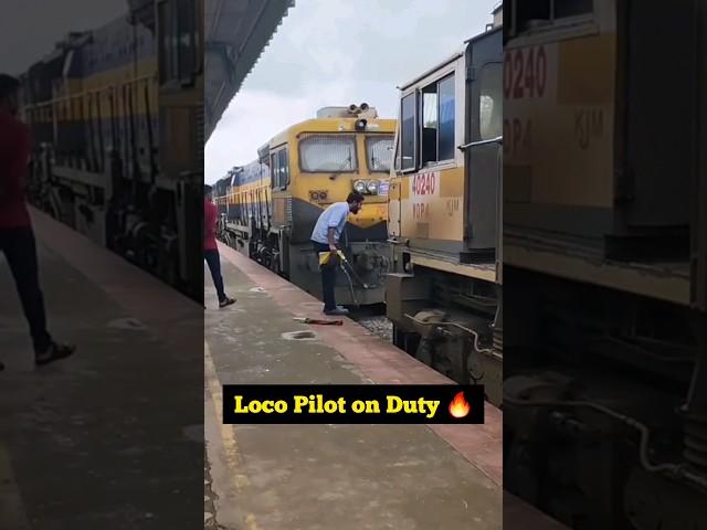 Loco pilot | ALP loco detach सुनिश्चित करते हुए  | Working of Loco Pilot in Indian Railways