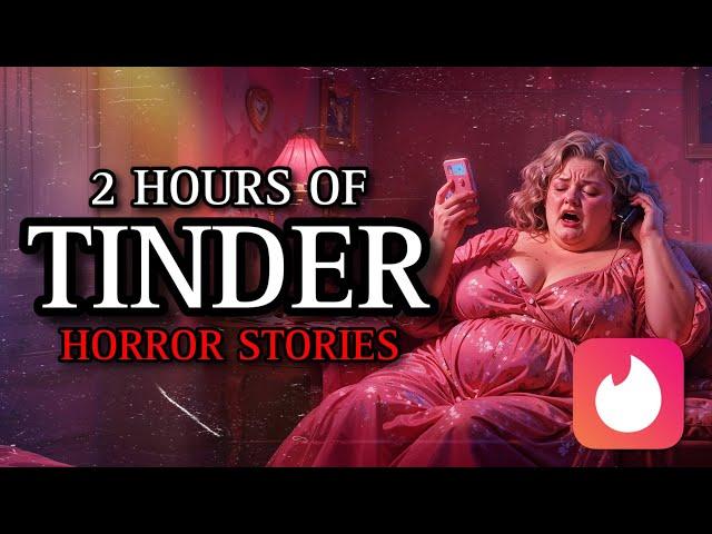 20 TRUE Haunting Tinder Horror Stories MEGA COLLECTION 6 | (#scarystories) Ambient Fireplace