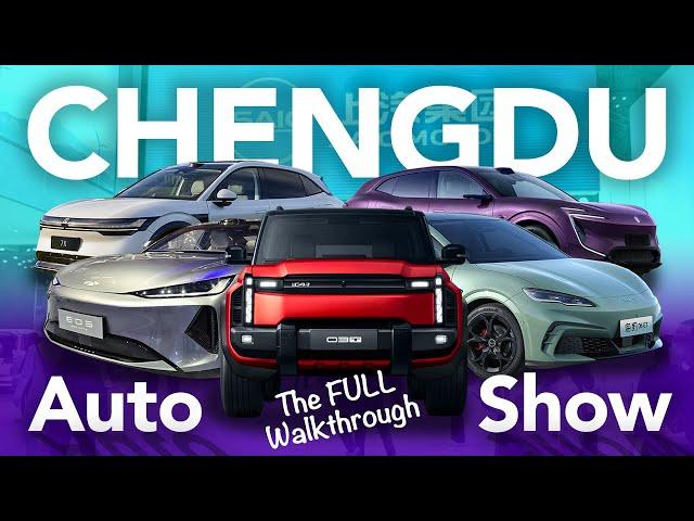 Chengdu Auto Show Full Walkthrough - Every New Launch, Every Stand, Every Car.