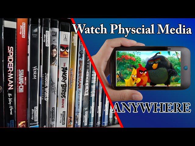 How to Setup a Plex Server to watch your physical Movies Anywhere!