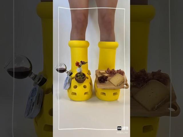 Crocs x MSCHF “BIG YELLOW BOOT”