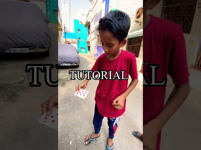 Easy Card Change Tutorial Tamil | Magic Tricks #66 #shorts