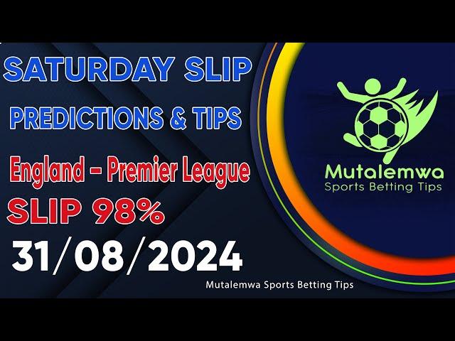 FOOTBALL PREDICTIONS TODAY 31/08/2024 PREDICTIONS TODAY | BETTING TIPS, #betting@sports betting tips