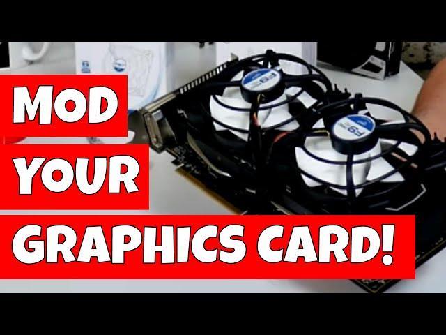 Replace Graphics Card GPU Fan Mod With AUTO Temperature Control