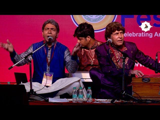 Nazar Mujhse Milati Ho | Ustad Ahmad Hussain & Ustad Mohammd Hussain | Jashn-e-Adab 2019