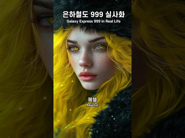 추억의 애니 은하철도 999 실사화 Galaxy Express 999 in Real Life #short #ytshorts
