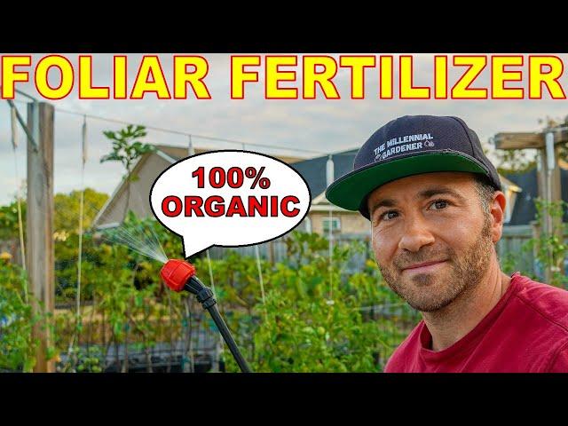 These Organic Foliar Sprays Will Take Your Garden To The NEXT LEVEL