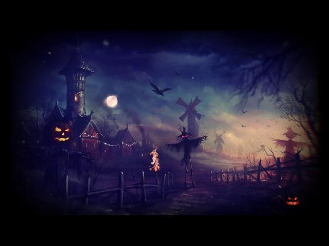 Halloween Night Ambience  — Spooky Graveyard Sounds ASMR