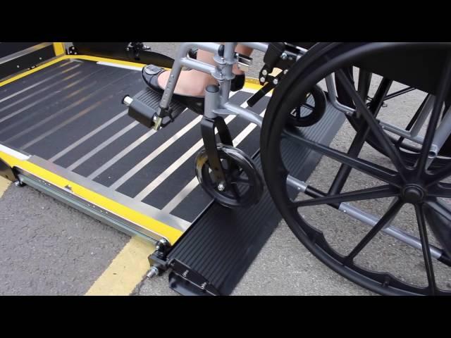 Mobility Networks: new ACCESS H vehicle cassette wheelchair lift demonstration