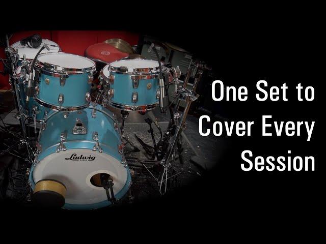 2023 STUDIO TOUR | My "Do Everything" Recording Drum Set