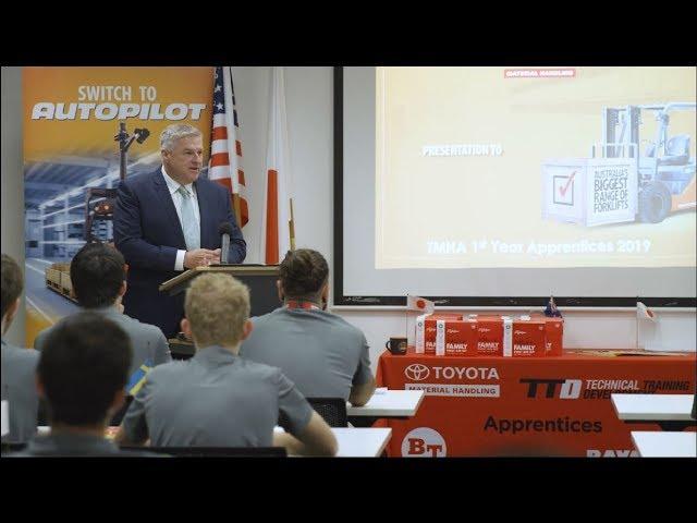 2019 Apprentice Induction- Toyota Material Handling Australia