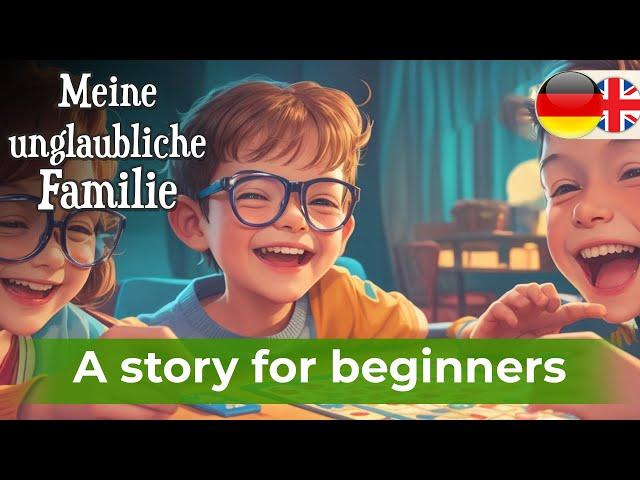 START LEARNING GERMAN with an Easy Story (A1-A2)