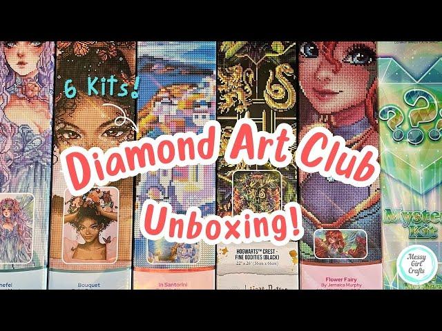 Diamond Art Club Haul - Unboxing 6 Kits!