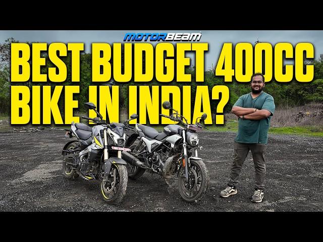 Best Budget 400cc Bike In India? - Hero Mavrick 440 vs Bajaj Pulsar NS400Z | MotorBeam