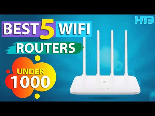 Top 5 Best WiFi Router Under 1000 in 2023  best Budget WiFi Router Under 1000 for Home and Office