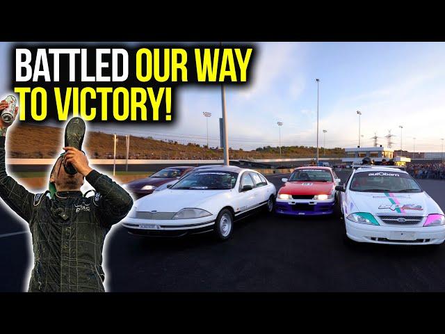 RACING My $900 Falcon in an EPIC Budget Battle: Ford vs Holden!