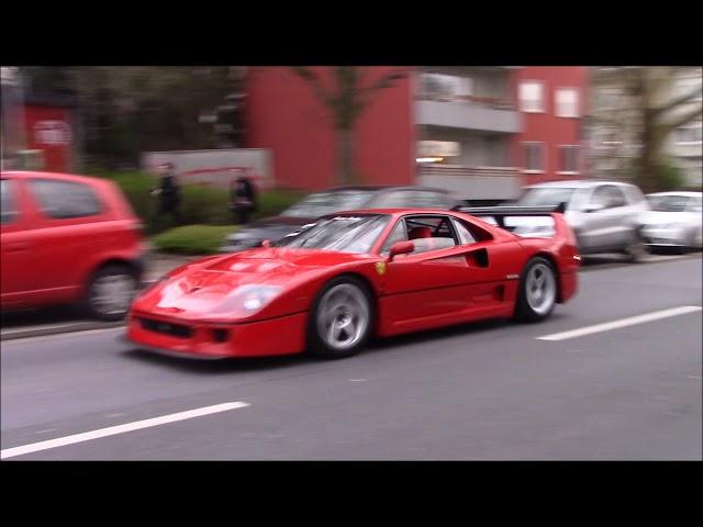 Ferrari F40 LM on the streets of essen Germany