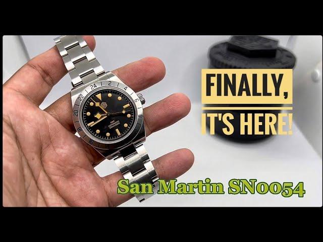 Finally, it’s here. Initial review of the San Martin SN0054 GMT ‘Pro’ #sanmartinwatch