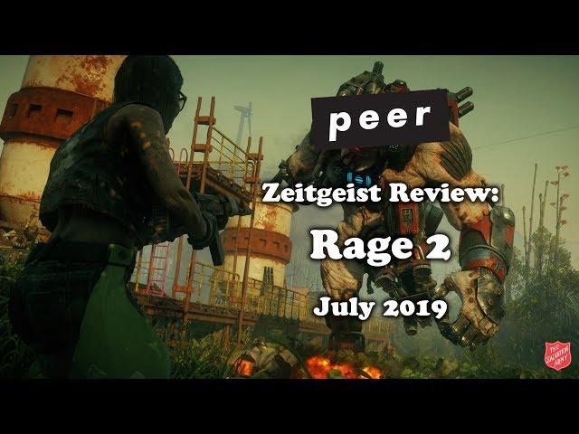 Zeitgeist Video Game Review: Rage 2