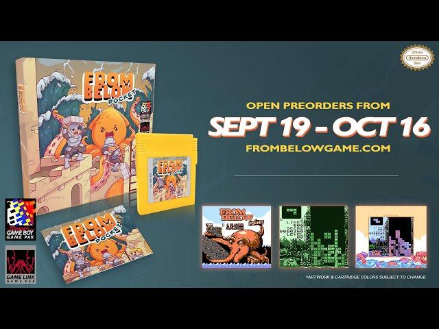 New Game Boy Game - From Below Pocket Launch Trailer