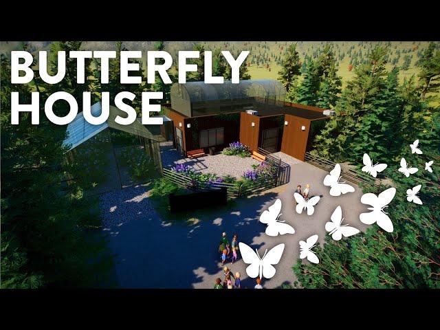 Modern Butterfly House - Planet Zoo Mini-Build