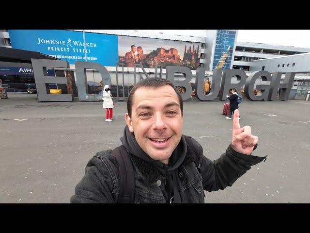 Day 1 in Edinburgh! Most Beautiful City in Europe??