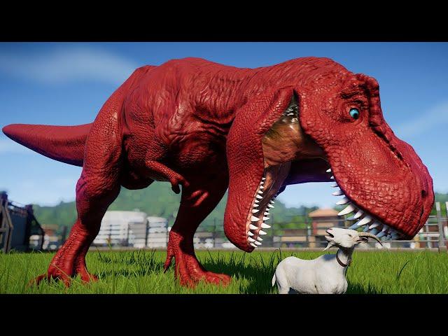 1 HOUR DINOSAUR BATTLEGROUND OF AC GAMING - RED T REX vs Spinosaurus, Indominus Rex and MORE!