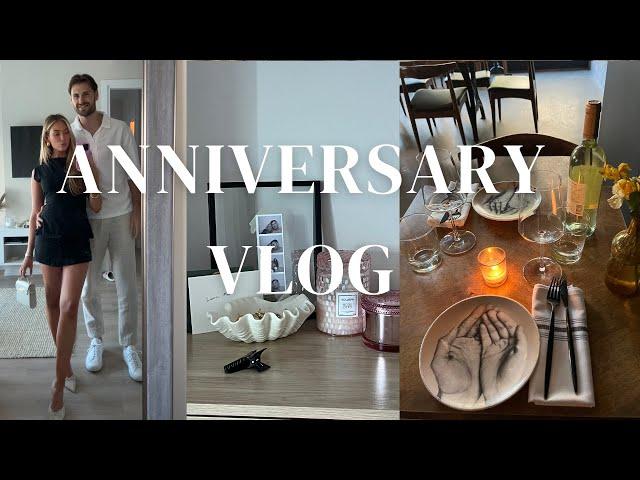 two year anniversary vlog w George | Brunch, paint and sip, walks, and dinner