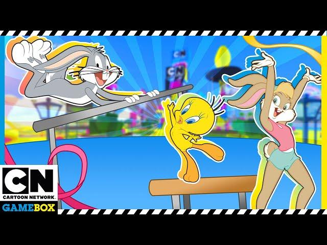 Looney Tunes Gymnastics | Cartoon Network Game On Roblox Gameplay | Cartoon Network GameBox