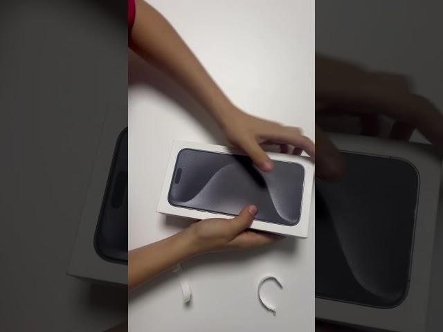 iPhone 15 Promax unboxing