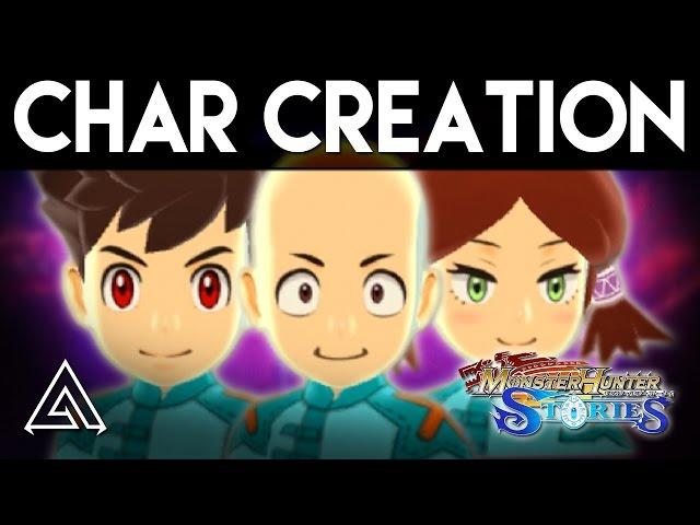 Monster Hunter Stories | Full Game Character Creation