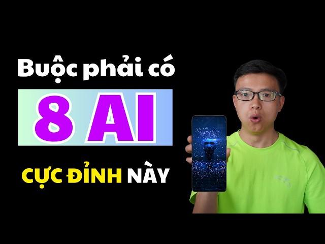 8 công cụ AI cực đỉnh nhất định bạn phải biết - Làm youtube nhanh X100 lần