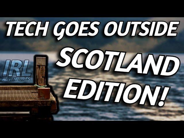EXPLORING LUSS & LOCH LOMOND! | Tech Goes Outside: Scotland Edition