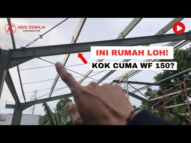 Wuih! Engga Ngeri Tuh Kuda-Kuda? || Vlog Konstruksi Baja