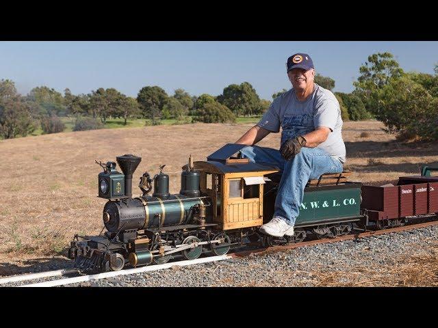 Firing up the Allen Models Fitchburg Northern Live Steam Locomotive