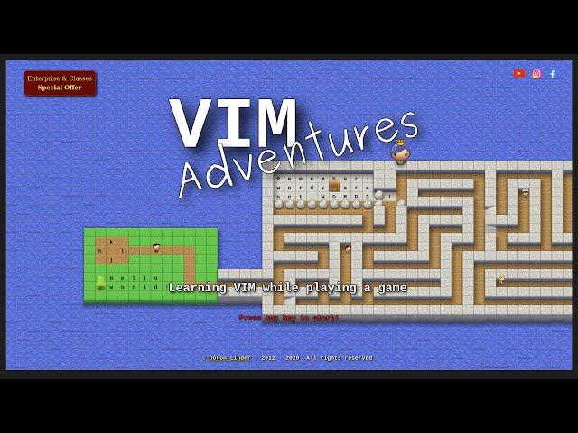 What is VIM-Adventures