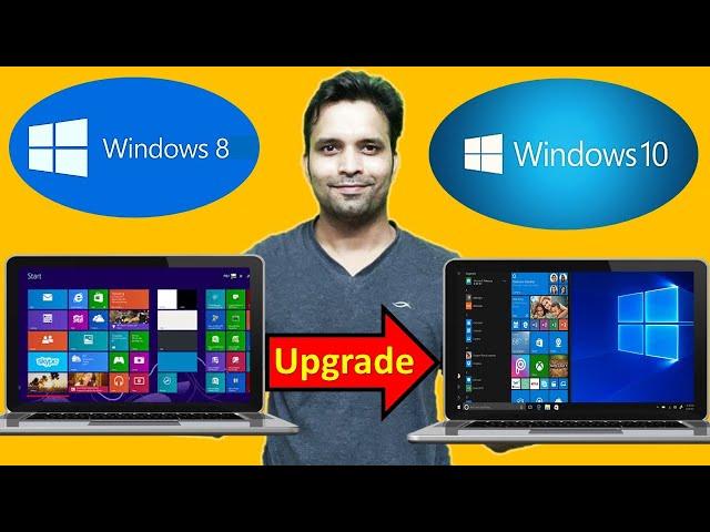 Upgrade Windows 8 to Windows 10 Without Data Loss