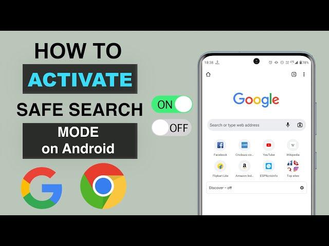 How to Turn Safe Search Mode ON and OFF on Android?  Latest Method (2024)