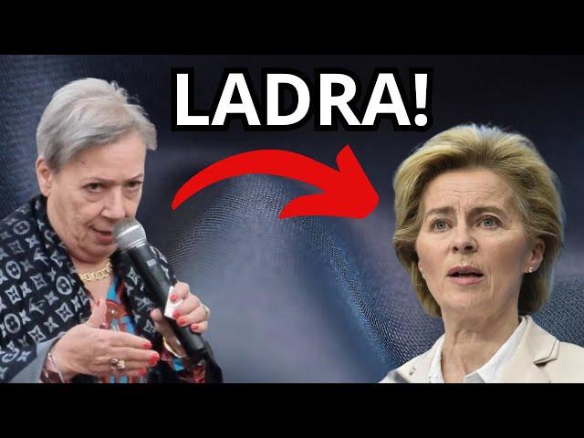 Ornella Mariani, durissima contro Ursula von der leyen “ ufficialmente ladra!”