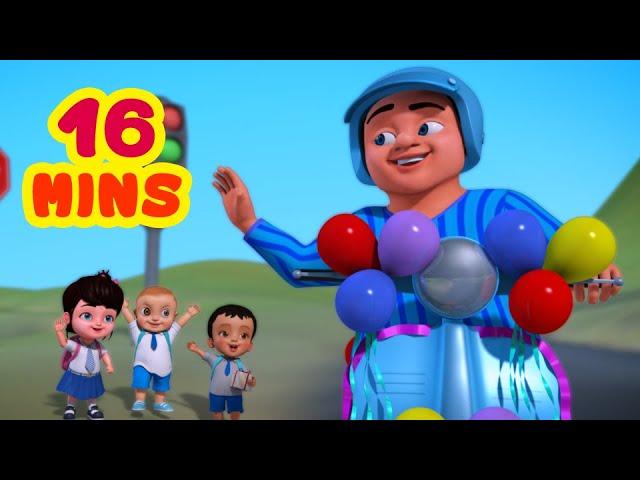 Lalaji Ne Khareeda Ek Naya Scooter and much more | Hindi Rhymes for Children | Infobells